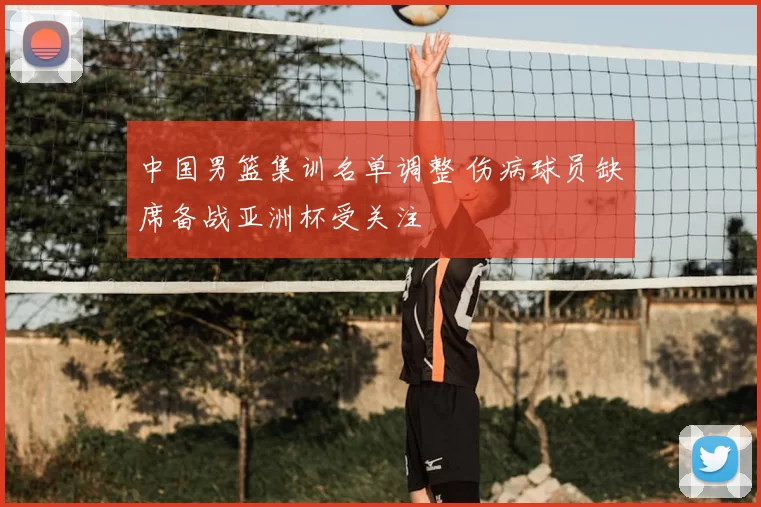 中国男篮集训名单调整 伤病球员缺席备战亚洲杯受关注