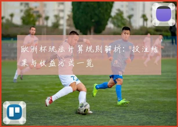 欧洲杯玩法计算规则解析：投注结果与收益方式一览